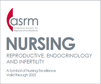 ASRM Nursing Center of Excellence Logo