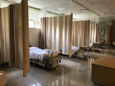 Hospital Beds in the Carmen Internship Froedtert & MCW Learning Center