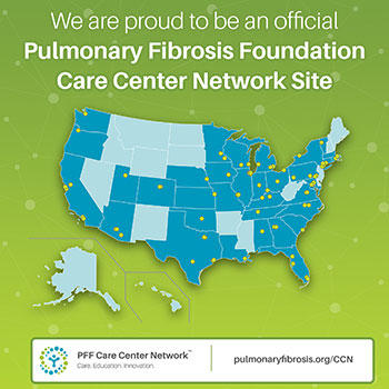 Pulmonary Fibrosis Foundation Care Center Network Site Logo