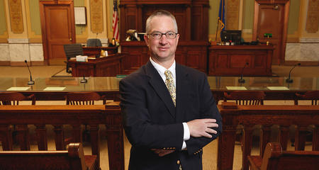 Bill Donarski in the Courtroom