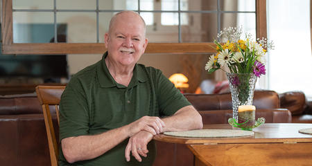 Steve Fouche, Parkinson's disease patient