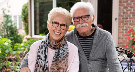 Bobbie Sanders, hip replacement and Bone Health Clinic patient, and her husband Larry Malanowski