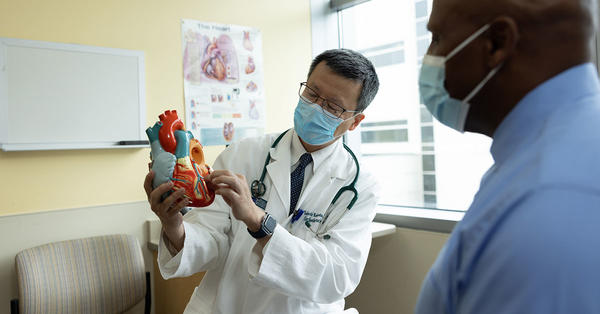 Cardiologist Talking With Patient