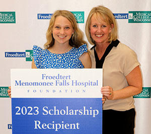Froedtert Menomonee Falls Hospital Foundation Scholarship Recipient 10