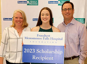 Froedtert Menomonee Falls Hospital Foundation Scholarship Recipient 9