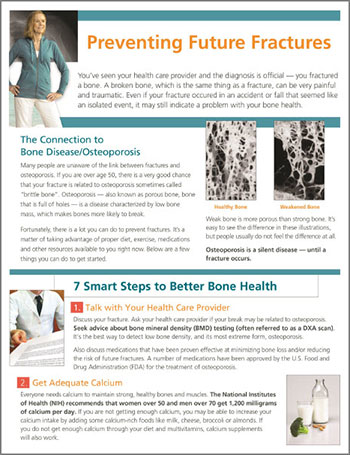 Bone Health Flyer Thumbnail